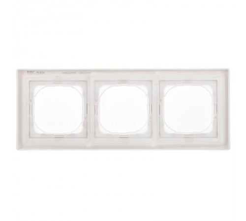FLITE Рамка 3-местная IP55 Рпро-3-55-ФлБ белый  FI-M30-32-55-K01  IEK
