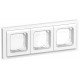FLITE Рамка 3-местная IP55 Рпро-3-55-ФлБ белый  FI-M30-32-55-K01  IEK