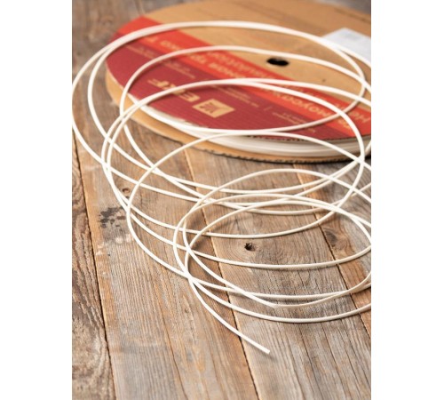 Термоусаживаемая трубка ТУТ нг 4/2 белая EKF PROxima  tut-4-w  EKF