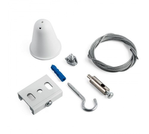 Комплект для подвесного монтажа STR-30-W-MK-5 для трехфазного шинопровода белый 5м  Б0049762  ЭРА