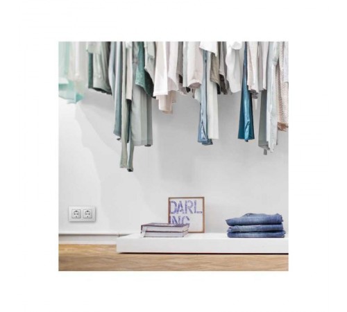 Simon 82 Монтажная коробка для накладного монтажа, 2 поста,  S82 Detail, белый  8200760-030  Simon