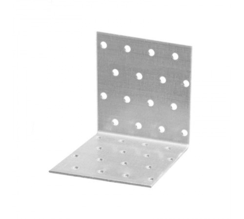 Уголок крепежный равносторонний 60х50х50х2, оцинкованный - накл.  128095  Tech-KREP