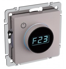 BRITE Термостат электронный с индикацией ТС10-1-БрЖ жемчуг  BR-RT11-K36  IEK