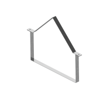 Держатель двускатной крышки лотка 50х200 мм HD  DZKU50-200 HD  КМ - профиль