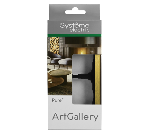 ArtGalery Pure Золото Рамка 2-постовая , металл  GAL312402  SE