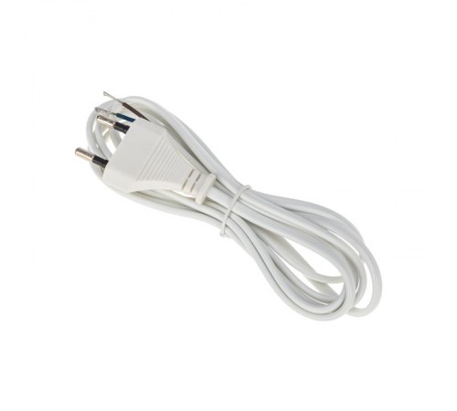 Сетевой шнур 2х0,75 кв.мм, 1,8 м белый  11-1147  REXANT