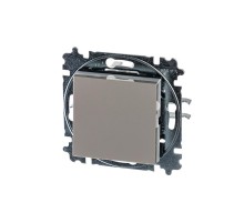 ABB Levit Кофе макиато / белый Выключатель 1-кл.  3559H-A01445 18W  2CHH590145A6018  ABB