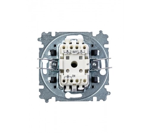 ABB Levit Кофе макиато / белый Выключатель 1-кл.  3559H-A01445 18W  2CHH590145A6018  ABB