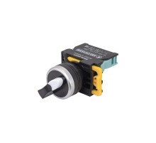 ВК22-ED21-65У1, 1НО, на 2 положения с фиксацией I-O, стандартная рукоятка, d22мм, IP65, переключатель  (ЭТ)   ET020012   Электротехник