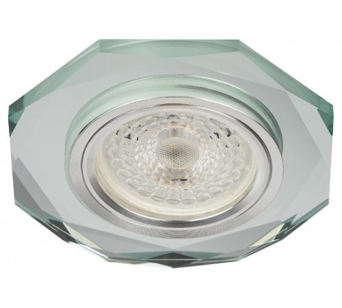 Светильник точечный встраиваемый под лампу DK5 50Вт MR16 зеркальный/хром  C0045759  ЭРА