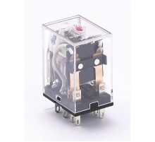 Промежуточное реле 2 конт. с инд. LED 5А 24В AC ПР-1  23216DEK  DEKraft