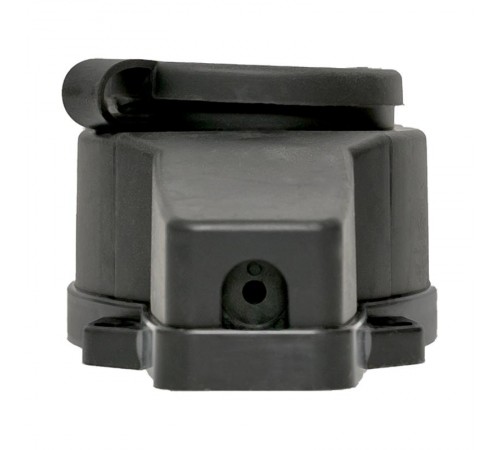 Розетка четырехместная с защит. крышками каучуковая 230В 2P+PE 16A IP44 EKF PROximaRPS-020-16-230-44EKF