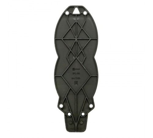 Розетка двухмест. с защит. крышками каучуковая 230В 2P+PE 16A IP44 EKF PROxima  RPS-018-16-230-44  EKF