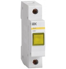 Лампа сигнальная ЛС-47 (желтая) (неон)  MLS10-230-K05  IEK