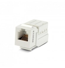 Вставка Keystone Jack KJNE-6P6C-C2-90-WH , RJ-12(6P6C), 110 IDC, заделка с помощью NE-TOOL, белая  46832  Hyperline