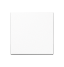 Одинарная клавиша для балансирных механизмов выключателей (кнопок), в комплекте с AS90HP (крепежный элемент), возможно IP44; дюропласт; белый; A500  