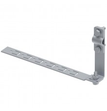 Держатель КЛИК круглого проводника на пластине под черепицу L-210, гор. цинк, 394050  МД-050-ГЦ   Ostec