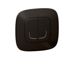 Выключатель Умный беспроводной 2-кл. Valena Allure антрацит Netatmo  752887  Legrand