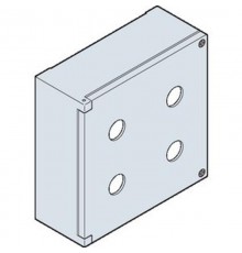 Корпус кнопочного поста KEM4-0 на 4 элемента металлический  SK616704-AA  ABB
