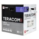 Кабель витая пара TERACOM PRO CAT.6 F/UTP 4 пары solid 23AWG цвет серый упак. 305м  TRP-6FTP-04PVC-GY-IN3  EKF