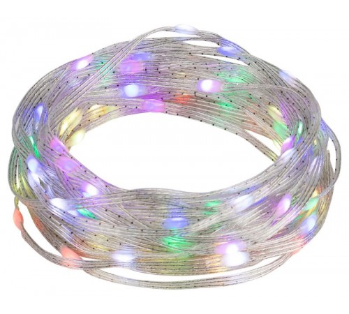 Гирлянда светодиодная   ERASG -01 умная нить RGB 10 м управление через мобильное приложение  Б0060432  ЭРА