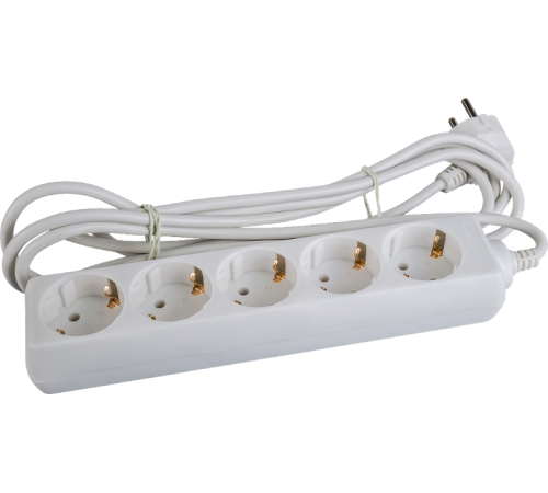 Удлинитель 71 556 NPE-S-05-500-E-3x0.75 с/з 5 гн. 5м 71556 Navigator