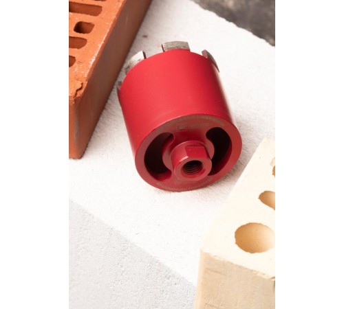 Коронка алмазная для дрелей с микроударом (верхнее пылеудаление) DCH-82MHS Micro Hit Laser M16 Professional  dch-82-mhs-m16  EKF