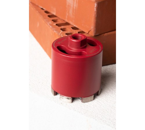 Коронка алмазная для дрелей с микроударом (верхнее пылеудаление) DCH-82MHS Micro Hit Laser M16 Professional  dch-82-mhs-m16  EKF