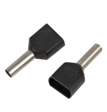 Наконечник-гильза двойная 8мм с изолир.фланцем, 1,5мм.кв.  2ART5052  DKC