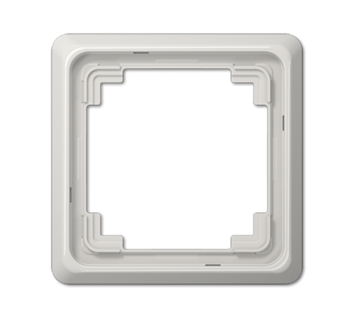 Рамка для вертикальной и горизонтальной установки, однократная, светло-серая  CDP581LG  Jung