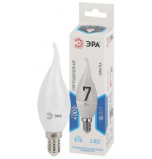 Лампа светодиодная LED 7Вт Е14 4000К СТАНДАРТ smd BXS-7w-840-E14  Б0028483  ЭРА
