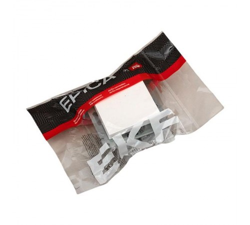 Механизм выключателя, одноклавишный, перекрёстный, белый Эпика EKF  UP1-SWW-12  EKF