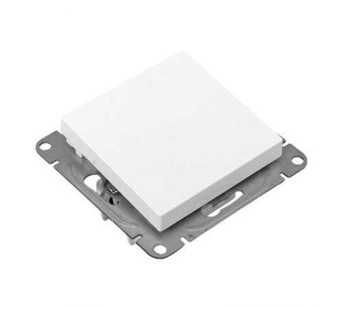 Механизм выключателя, одноклавишный, перекрёстный, белый Эпика EKF  UP1-SWW-12  EKF