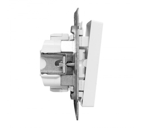 Механизм выключателя, одноклавишный, перекрёстный, белый Эпика EKF  UP1-SWW-12  EKF