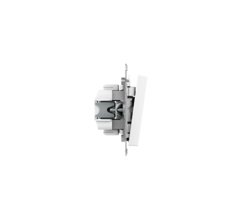 Механизм выключателя, одноклавишный, перекрёстный, белый Эпика EKF  UP1-SWW-12  EKF