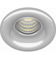 Светильник светодиодный встраиваемый для подсветки мебели LN003 3W 210 Lm 4000К хром  28772  FERON