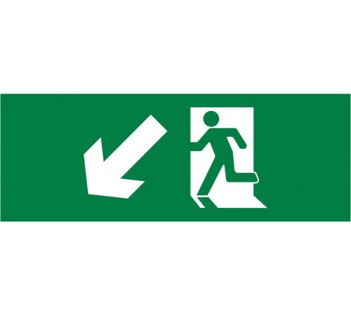 Пиктограмма ДСО-IP20 "Фигура вниз влево"  60453DEK  DEKraft