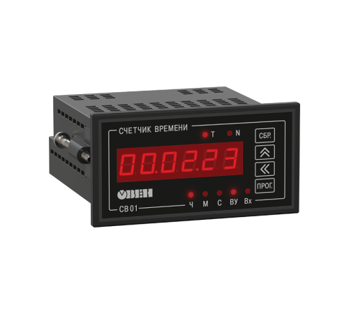 Счетчик времени СВ01-220.Щ2.Р.RS  42010  ОВЕН