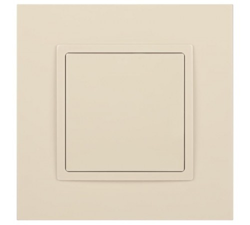 14-1111-02 Кнопка, 10АХ-250В, Elegance, слоновая кость (10/100/2500)  Б0047863  ЭРА