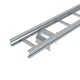 Пластина вывода кабеля для лестничных лотков осн.700 мм, цинк-ламель, в комплекте с крепёжными элементами, необходимыми для монтажа  UEP70KZL  DKC