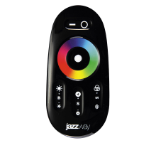 Контроллер для светодиодной ленты LED RGB PRC-4000RF 216/432Вт 12/24В IP20 черный  1019295  Jazzway