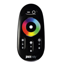 Контроллер для светодиодной ленты LED RGB PRC-4000RF 216/432Вт 12/24В IP20 черный  1019295  Jazzway