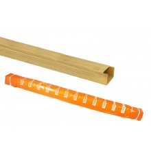 Кабель-канал 12х12 желтая сосна 3D (140м)  SQ0402-0601  TDM