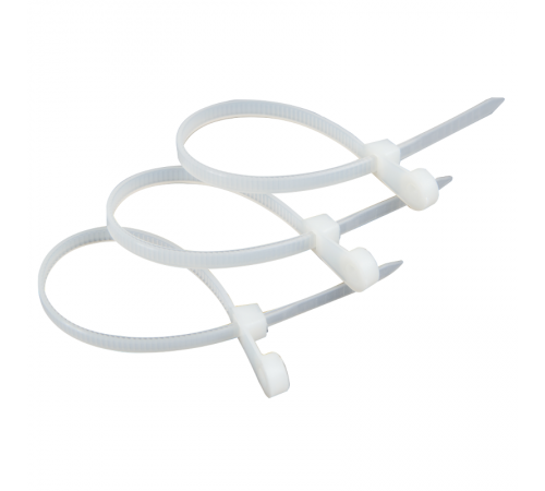 Хомуты с отверстием OptiKit CT-O-N-3,5х150-белый(100шт)  278335  КЭАЗ