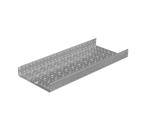 Лоток перф. 100х500х1,2 L6000 мм "Быстрый монтаж ПЛЮС" HD  LPplus100-500-1.2-6000 HD  КМ - профиль