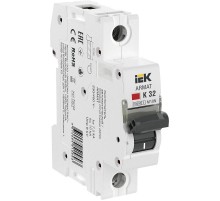 Выключатель автоматический однополюсный M10N 1P K 32А 10кА ARMAT  AR-M10N-1-K032  IEK