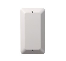 Накладка глухая 1-постовая, 100мм, для 2Shuko, винтовое крепление, Jussi,белый  2608   2TKA000021G1  ABB
