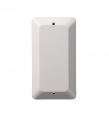 Накладка глухая 1-постовая, 100мм, для 2Shuko, винтовое крепление, Jussi,белый  2608   2TKA000021G1  ABB