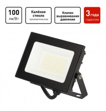 Прожектор светодиодный уличный  PRO LPR-062-0-65K-030 30Вт 6500К 3000лм IP65 призма   Б0064687  ЭРА