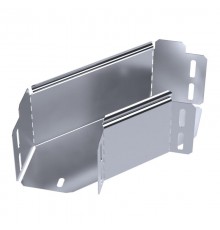 Угол горизонтальный 90 градусов Стандарт INOX (AISI 316) 100х100  PR16.3526  Промрукав